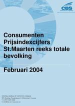 Consumenten Prijsindexcijfers Februari 2004