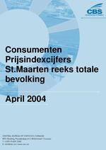 Consumenten Prijsindexcijfers April 2004