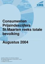 Consumenten Prijsindexcijfers Augustus 2004