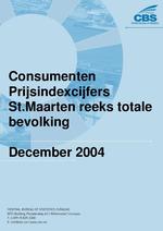Consumenten Prijsindexcijfers December 2004
