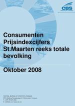 Consumenten Prijsindexcijfers Oktober 2008