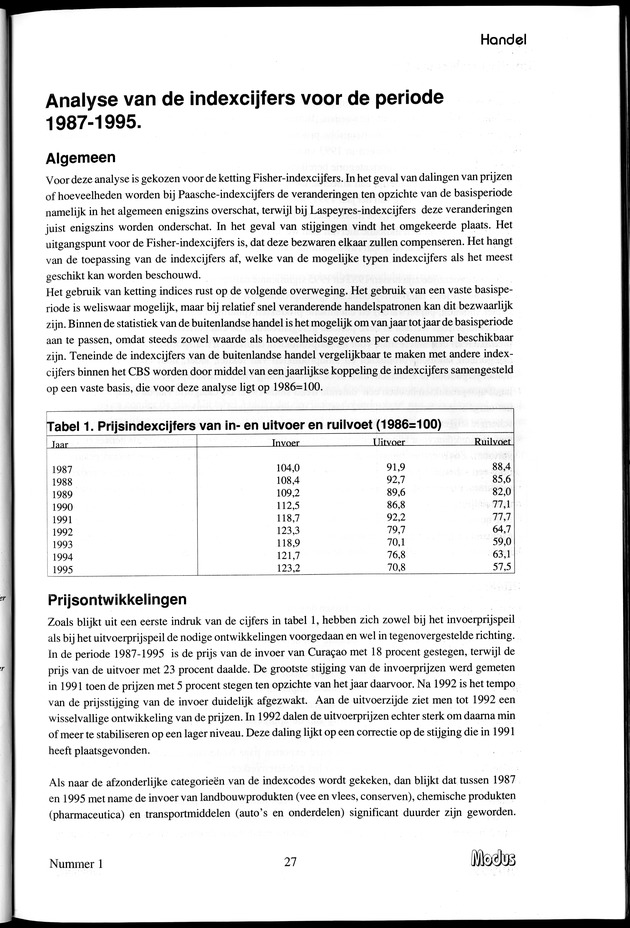 Modus Jaargang 3 Nummer 1 - Page 27