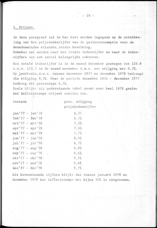 Economisch Profiel Februari 1979, Nummer 1 - Page 19