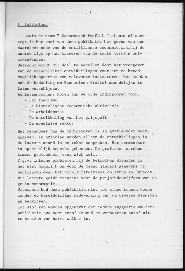Economisch Profiel Maart 1979, Nummer 2 - Page 1