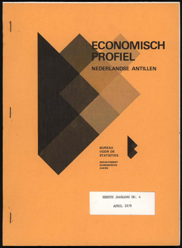 Economisch Profiel April 1979, Nummer 4 - Front Cover