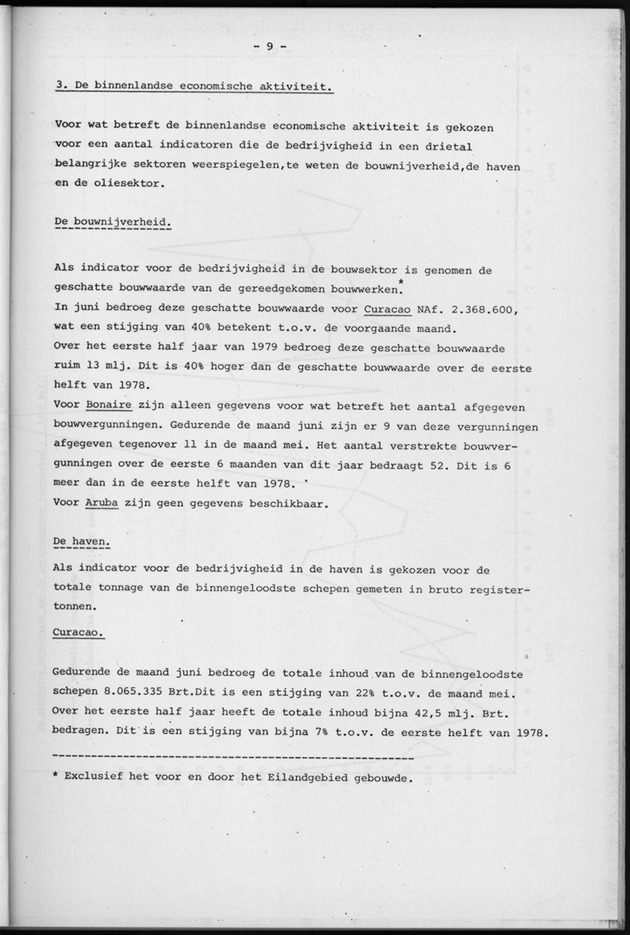 Economisch Profiel Augustus 1979, Nummer 7 - Page 9