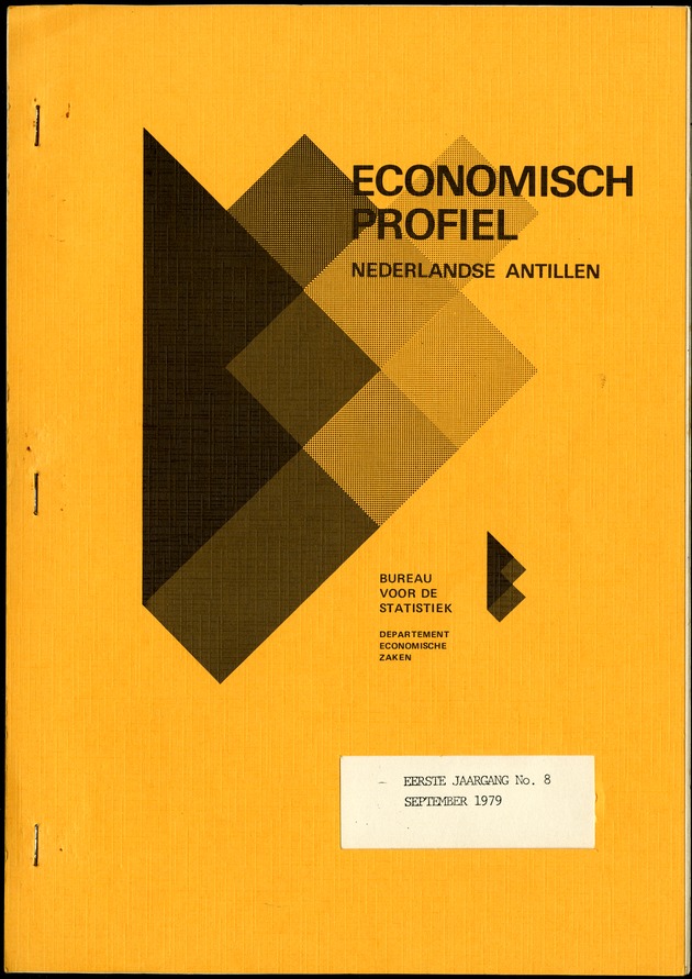 Economisch Profiel September 1979, Nummer 8 - Front Cover