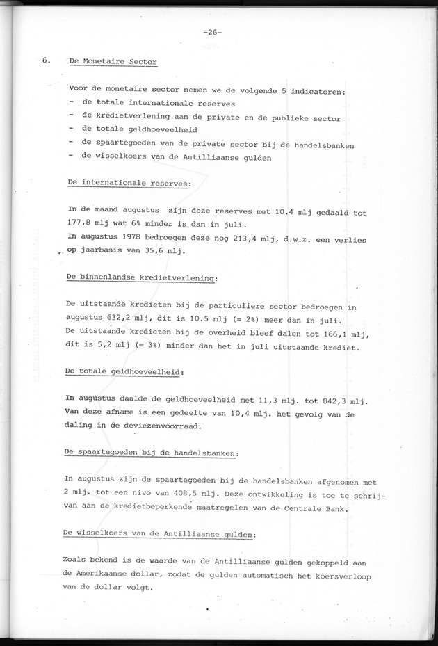 Economisch Profiel Oktober 1979, Nummer 9 - Page 26