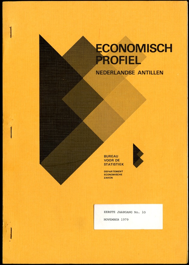 Economisch Profiel November 1979, Nummer 10 - Front Cover