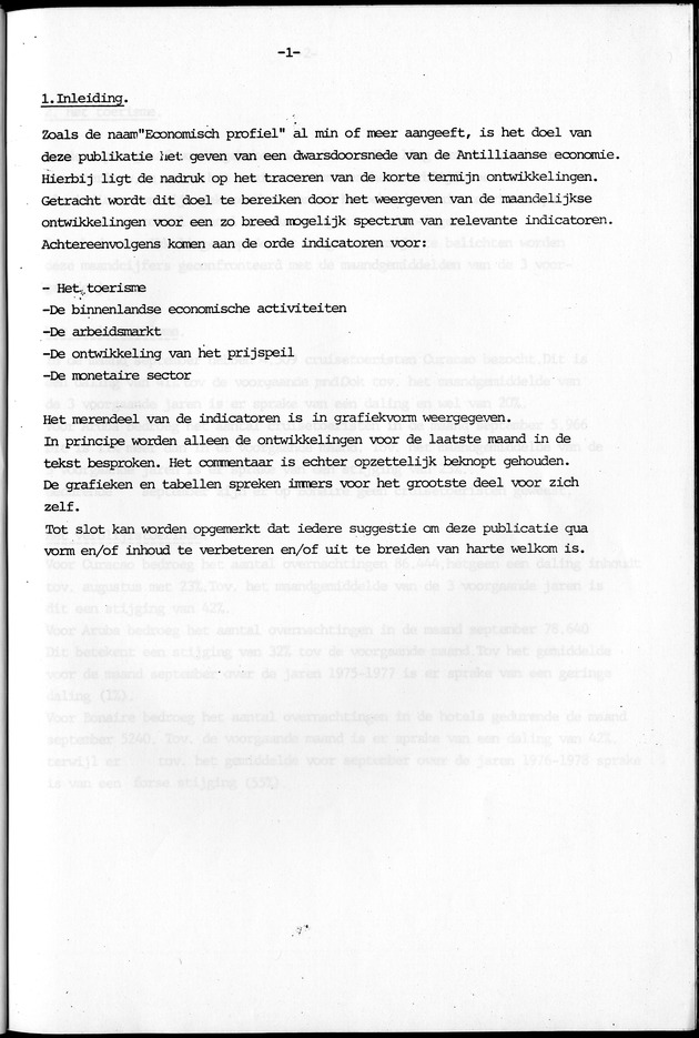 Economisch Profiel November 1979, Nummer 10 - Page 1