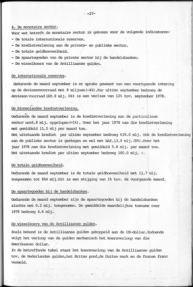 Economisch Profiel November 1979, Nummer 10 - Page 27