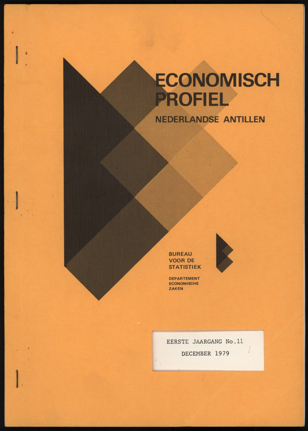 Economisch Profiel December 1979, Nummer 11 - Front Cover