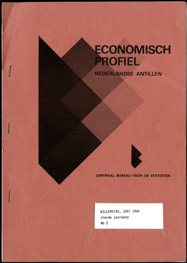 Economisch Profiel Juni 1984, Nummer 2 - Front Cover