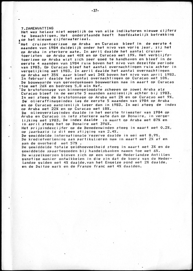 Economisch Profiel Juni 1984, Nummer 2 - Page 37
