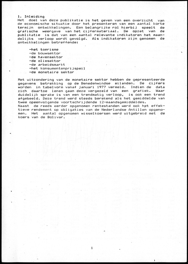 Economisch Profiel Oktober/November 1984,  Nummer 6+7 - Page 1