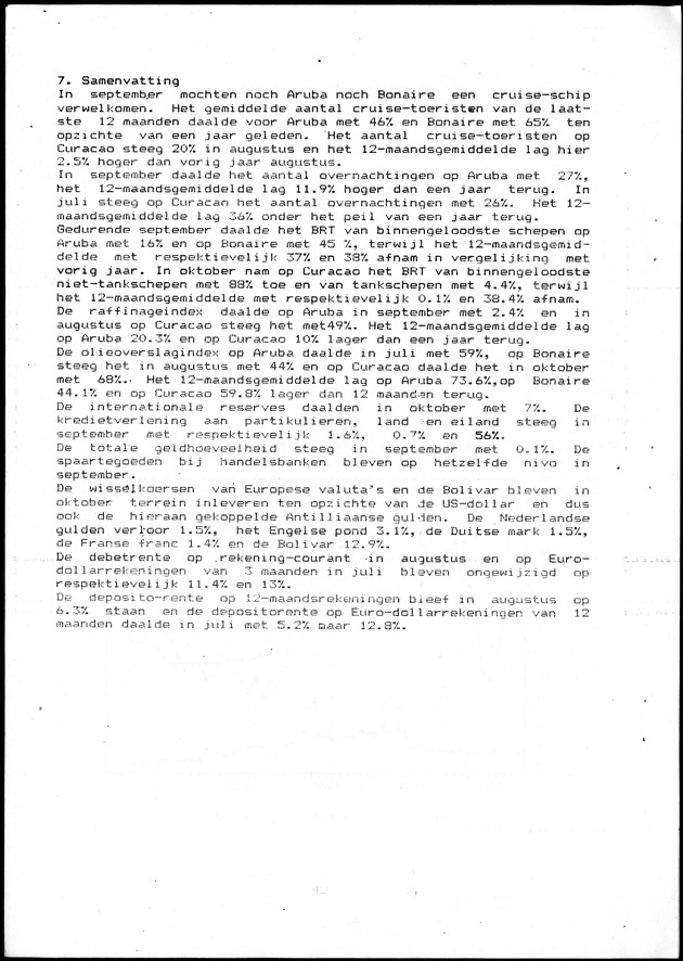 Economisch Profiel Oktober/November 1984,  Nummer 6+7 - Page 42