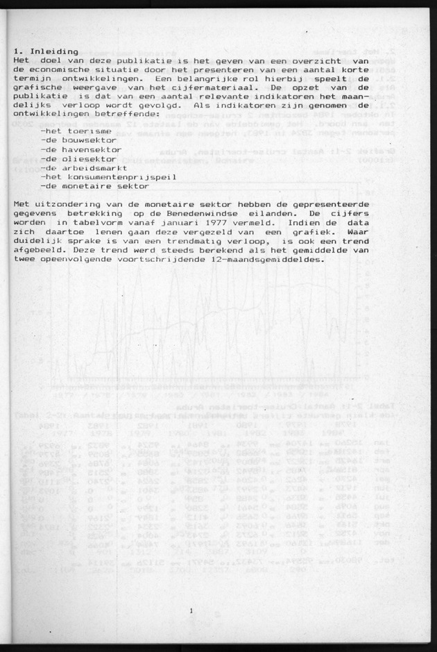 Economisch Profiel Januari 1985, Nummer 8+9 - Page 1