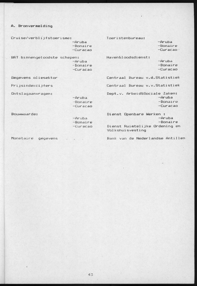 Economisch Profiel Januari 1985, Nummer 8+9 - Page 43
