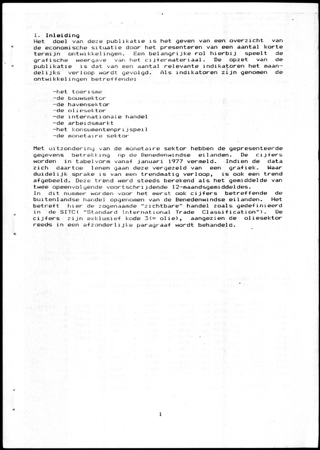 Economisch Profiel Maart 1985, Nummer 10+11 - Page 1