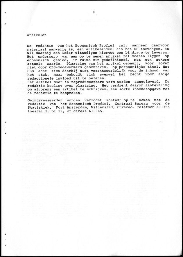 Economisch Profiel Juni 1986, Nummer 1 - Page 9