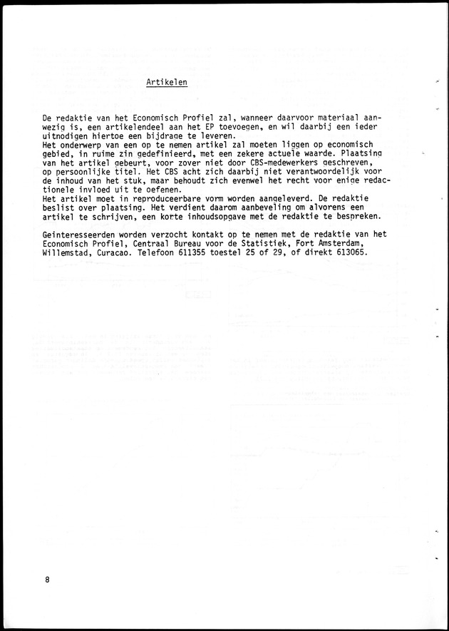 Economisch Profiel Oktober 1986, Nummer 3 - Page 8