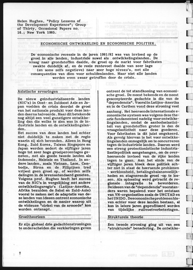 Economisch Profiel December 1986, Nummer 4 - Page 7