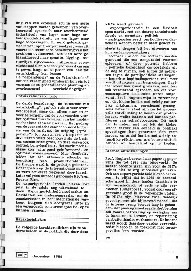 Economisch Profiel December 1986, Nummer 4 - Page 8