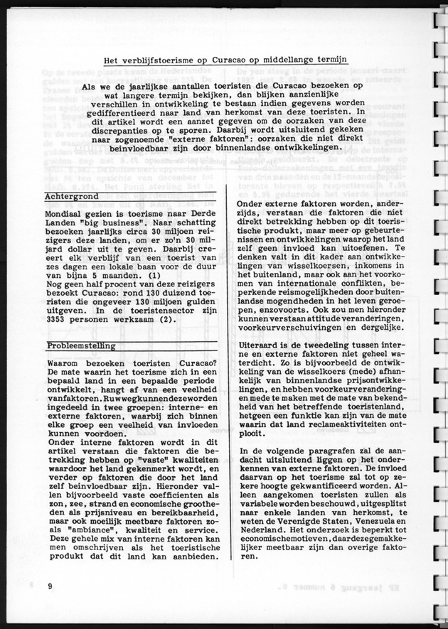 Economisch Profiel April 1987, Nummer 6 - Page 9