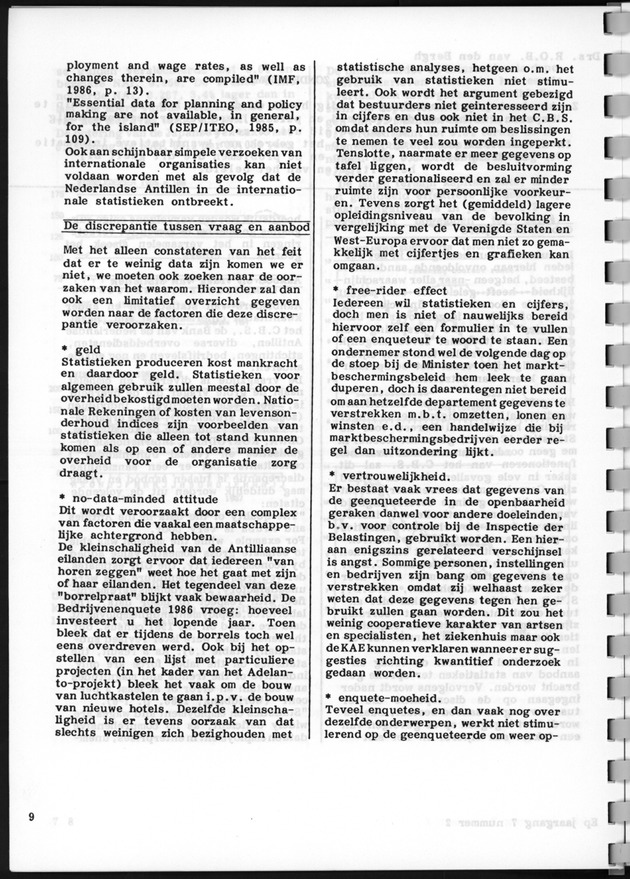 Economisch Profiel Augustus 1987, Nummer 2 - Page 9