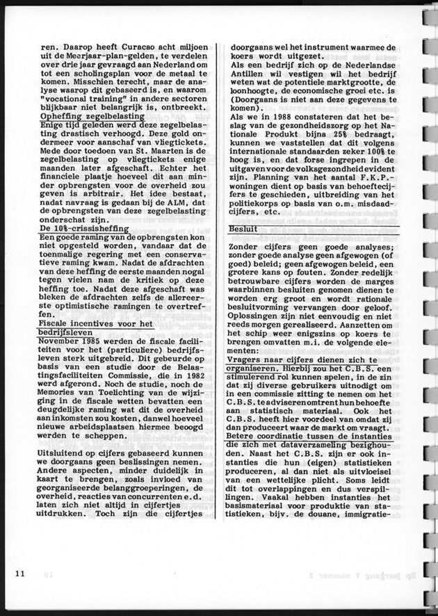Economisch Profiel Augustus 1987, Nummer 2 - Page 11