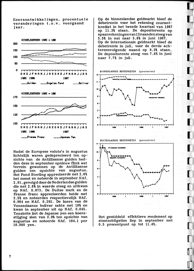 Economisch Profiel Oktober 1987, Nummer 3 - Page 7
