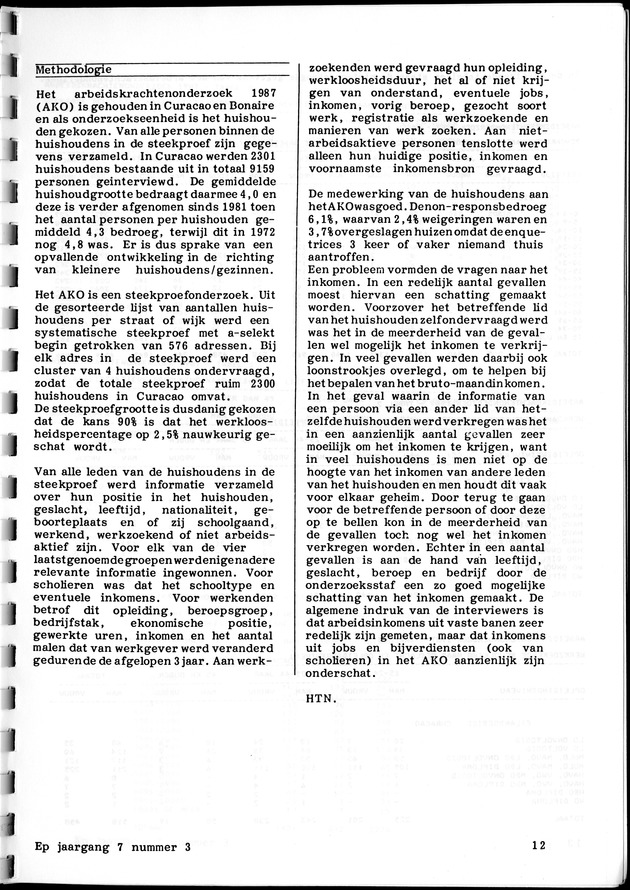 Economisch Profiel Oktober 1987, Nummer 3 - Page 12