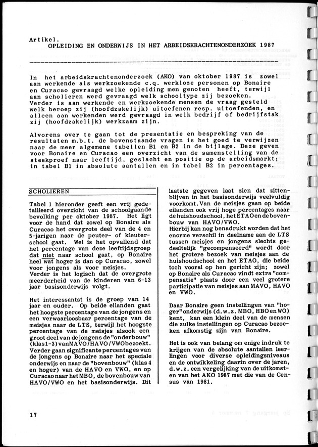 Economisch Profiel Februari 1988, Nummer 5 - Page 17