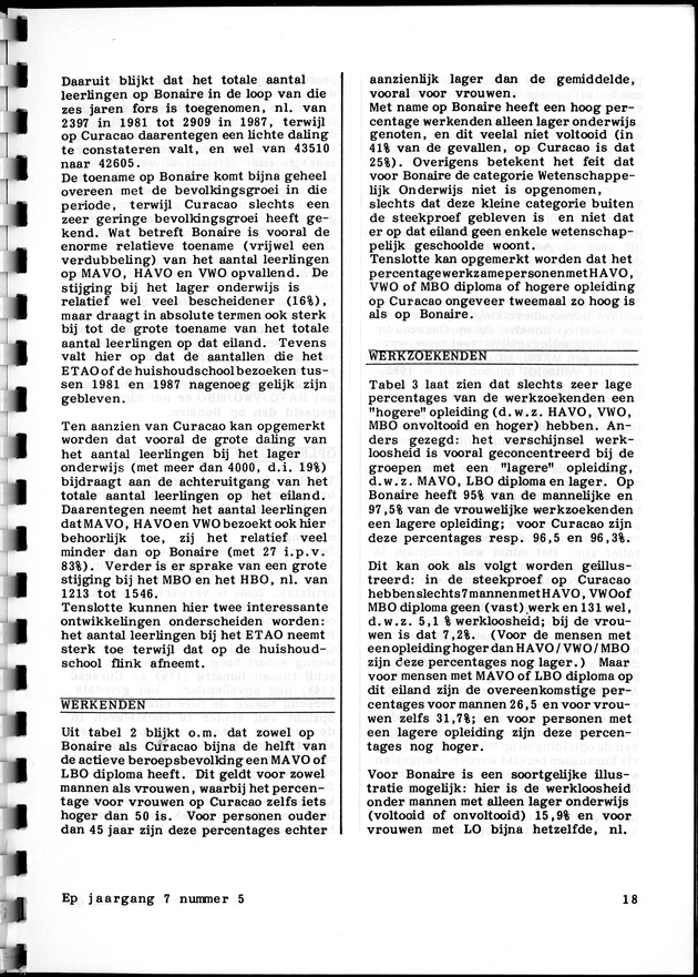 Economisch Profiel Februari 1988, Nummer 5 - Page 18