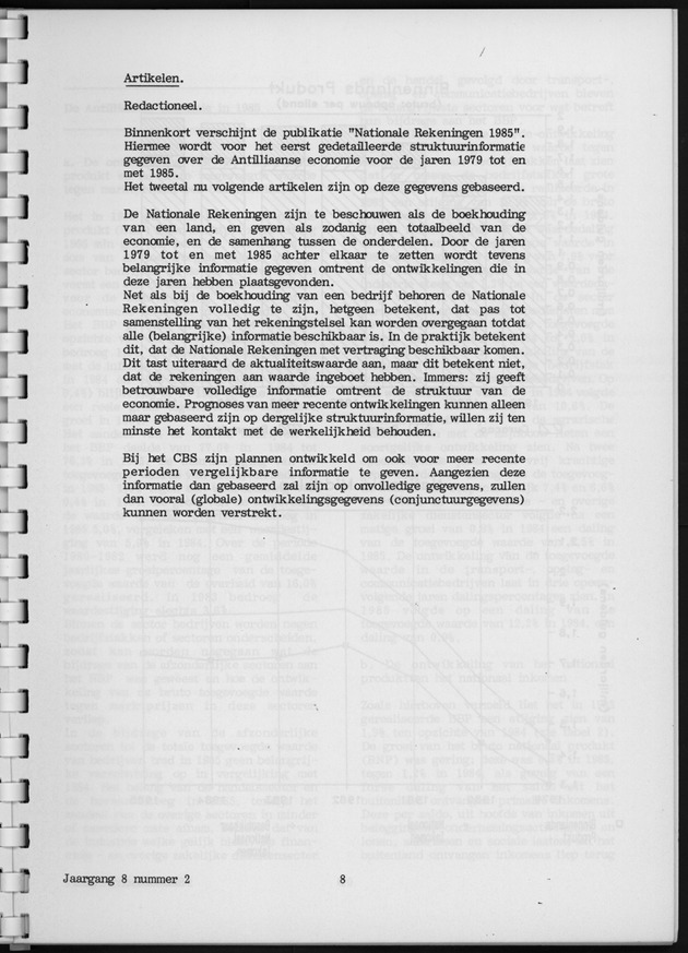 Economisch Profiel Augustus 1988, Nummer 2 - Page 8