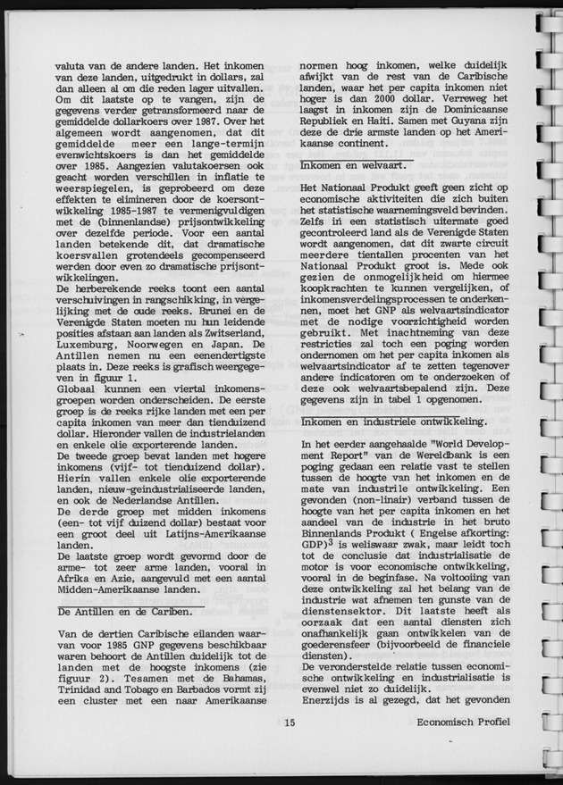 Economisch Profiel Augustus 1988, Nummer 2 - Page 15