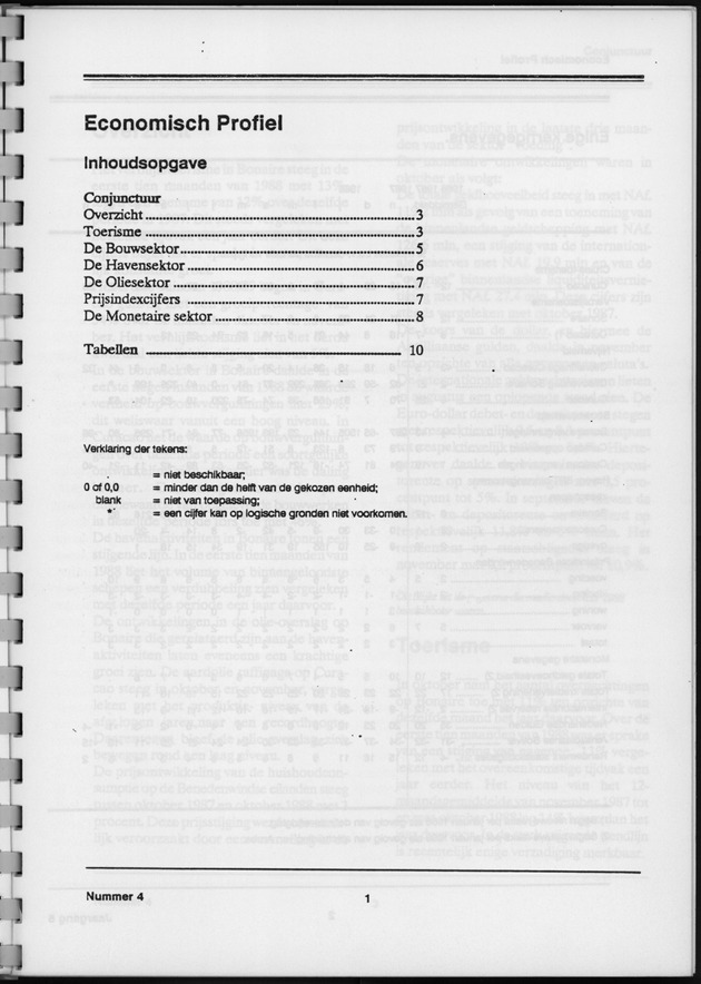 Economisch Profiel Januari 1989, Nummer 4 - Page 1