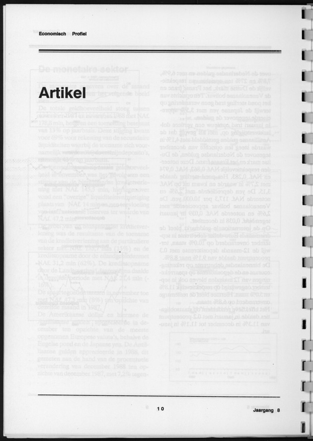Economisch Profiel Februari 1989, Nummer 5 - Page 10