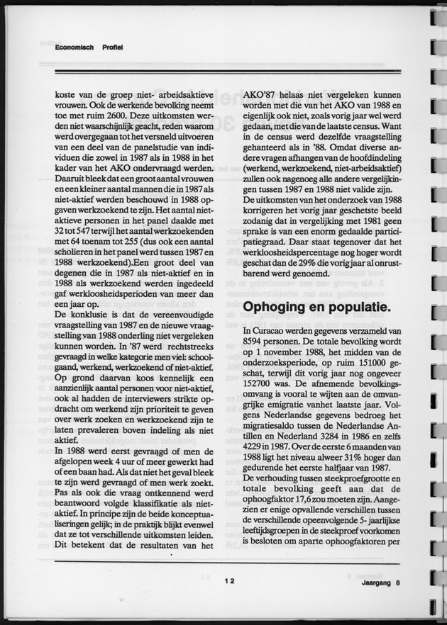 Economisch Profiel Februari 1989, Nummer 5 - Page 12