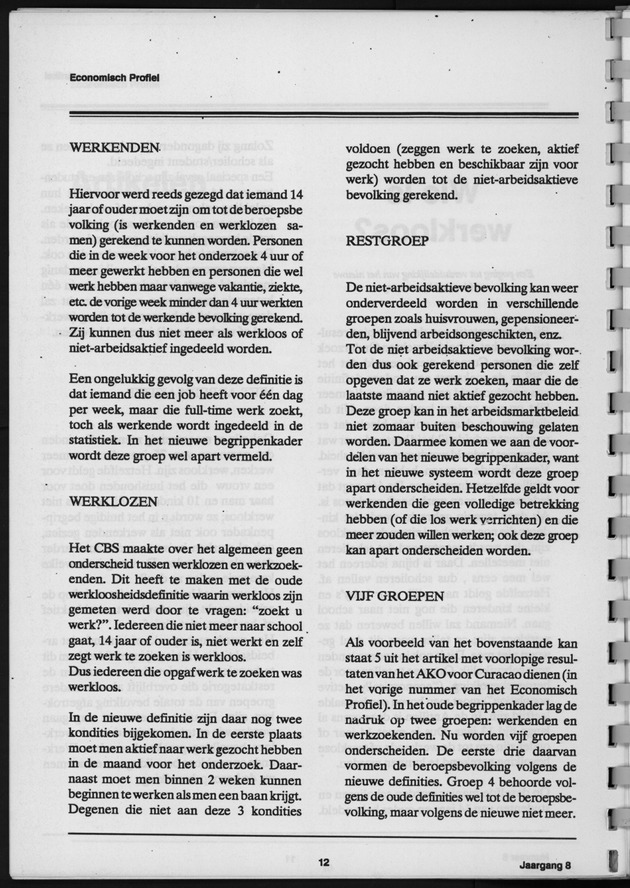 Economisch Profiel April 1989, Nummer 6 - Page 12