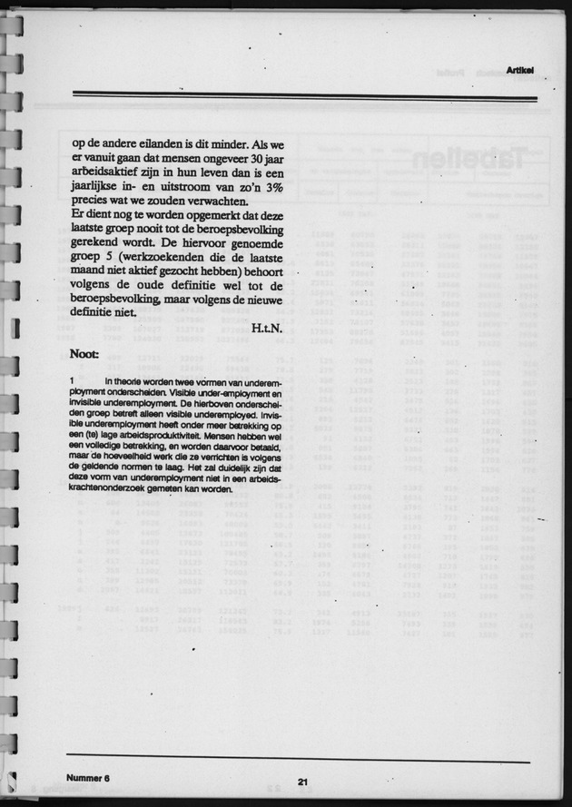 Economisch Profiel April 1989, Nummer 6 - Page 21