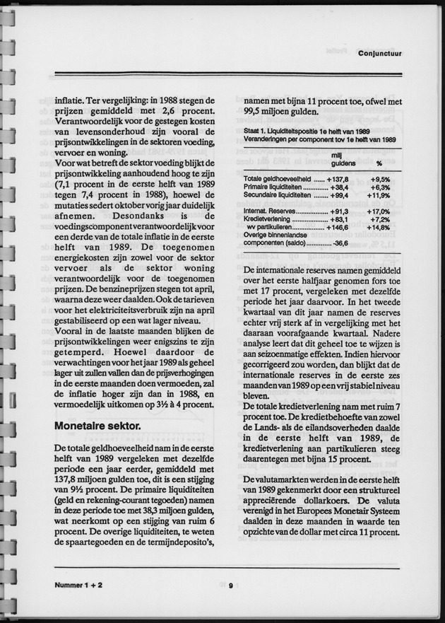 Economisch Profiel Augustus 1989, Nummer 1+2 - Page 9