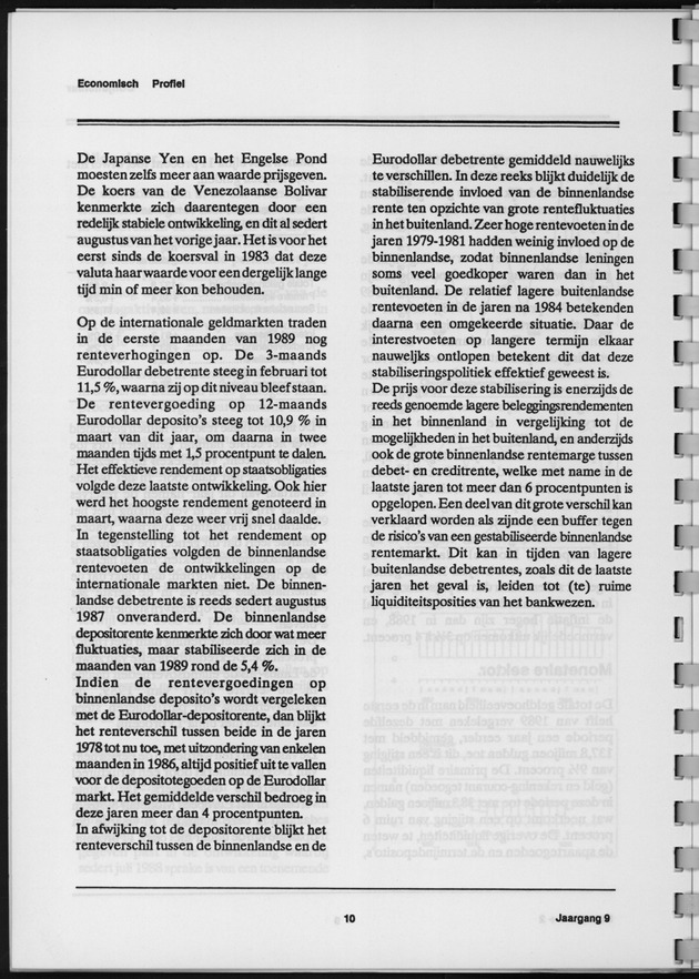 Economisch Profiel Augustus 1989, Nummer 1+2 - Page 10