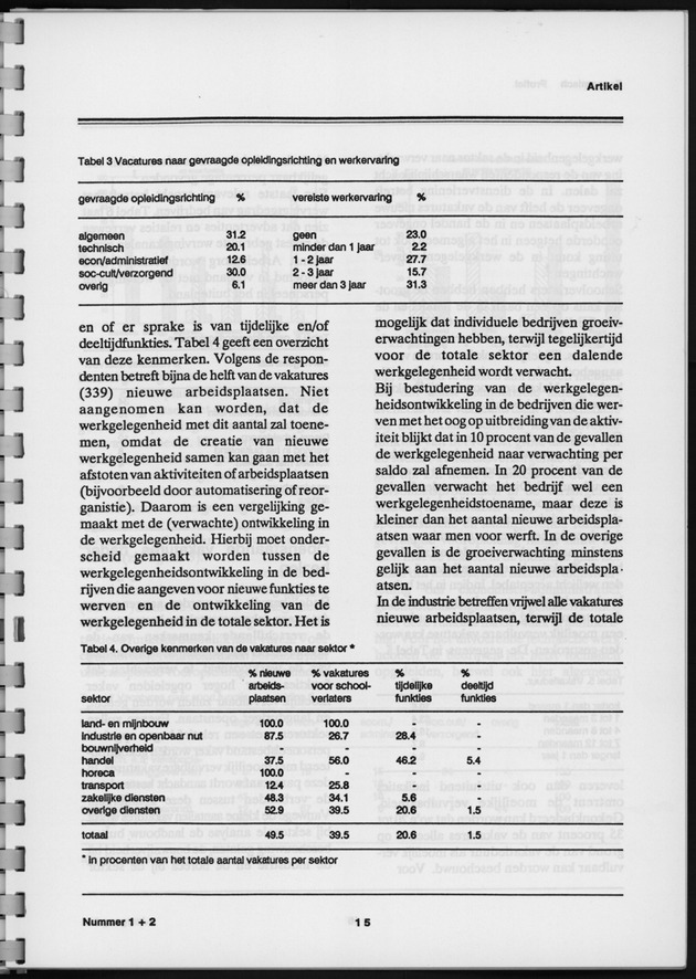 Economisch Profiel Augustus 1989, Nummer 1+2 - Page 15