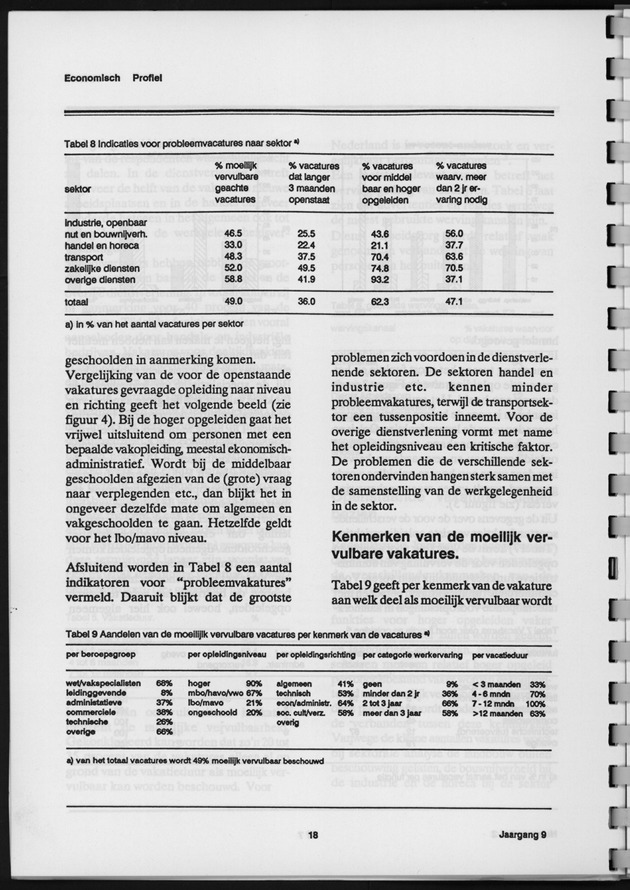 Economisch Profiel Augustus 1989, Nummer 1+2 - Page 18