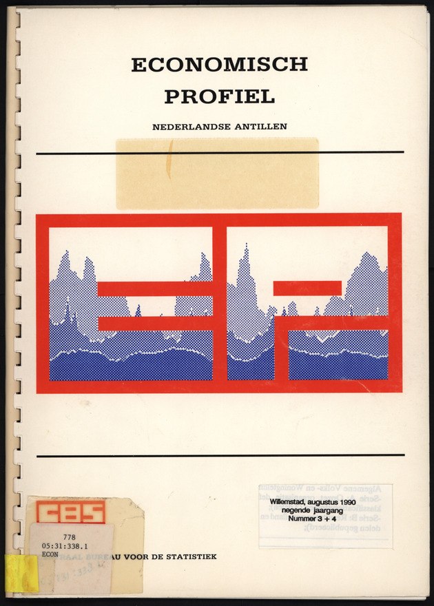 Economisch Profiel Augustus 1990, Nummer 3+4 - Front Cover