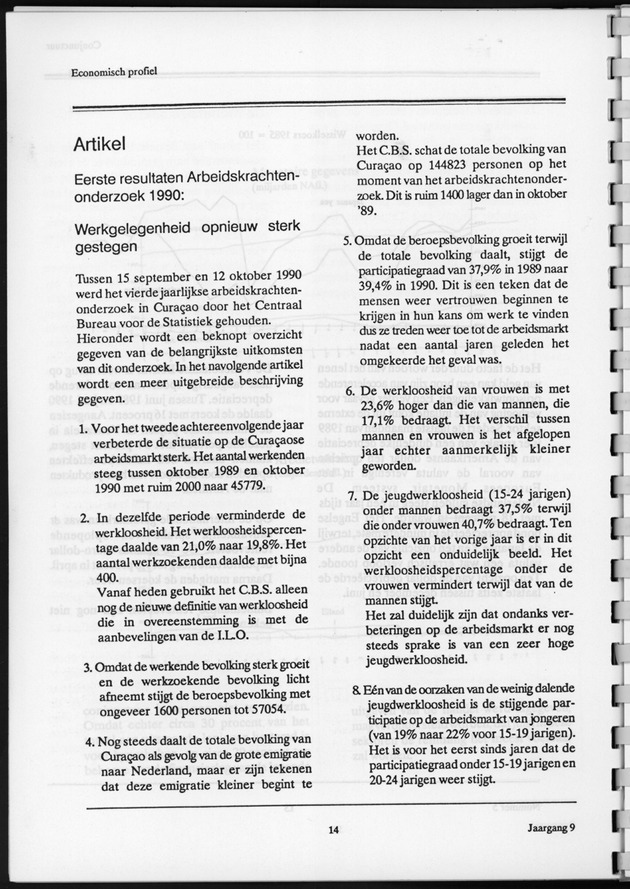 Economisch Profiel December 1990, Nummer 5 - Page 14