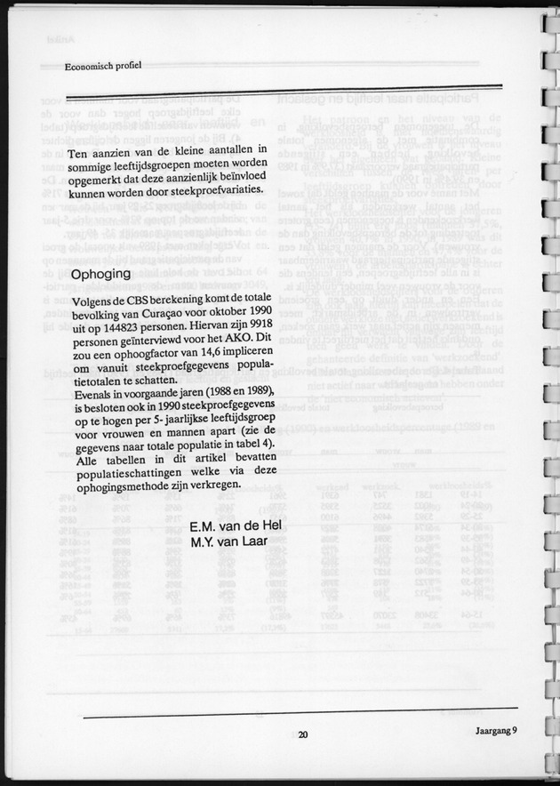 Economisch Profiel December 1990, Nummer 5 - Page 20