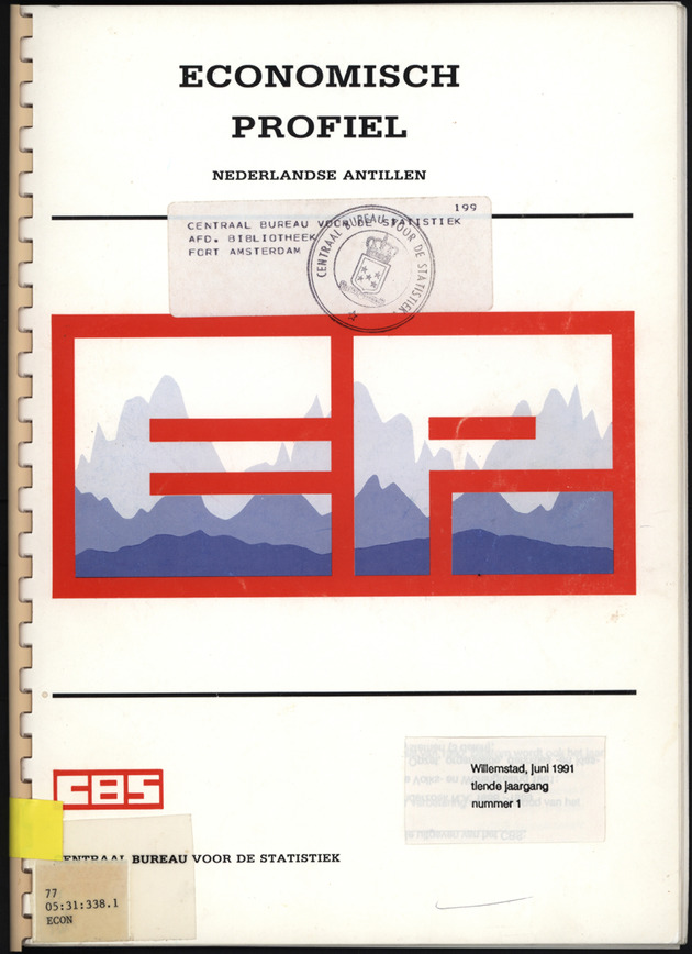 Economisch Profiel Juni 1991, Nummer 1 - Front Cover