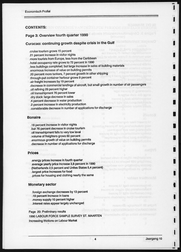 Economisch Profiel Juni 1991, Nummer 1 - Page 4